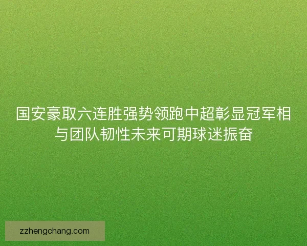 国安豪取六连胜强势领跑中超彰显冠军相与团队韧性未来可期球迷振奋